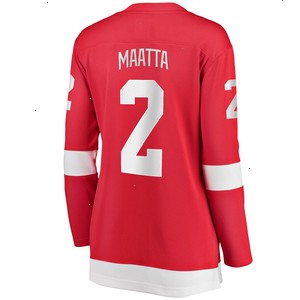 Olli Maatta Detroit Red Wings Fanatics Branded Women's Home Breakaway Player Jersey - Red