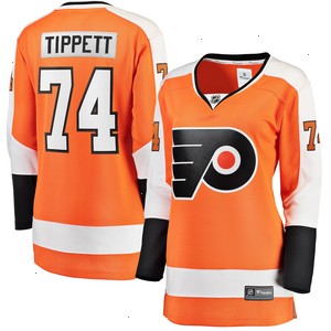 Owen Tippett Philadelphia Flyers Fanatics Branded Women's Home Breakaway Player Jersey - Orange