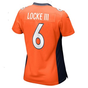 P.J. Locke Denver Broncos Nike Women's Game Player Jersey - Orange