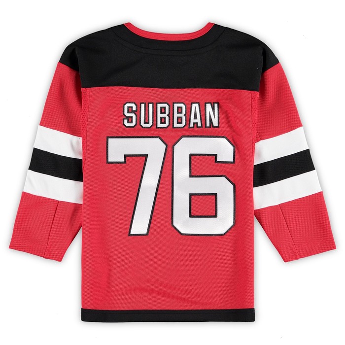 P.K. Subban New Jersey Devils Preschool Home Premier Player Jersey - Red