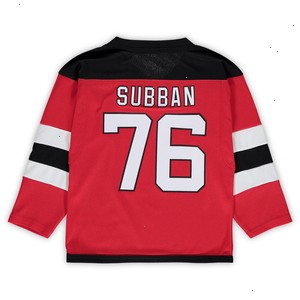 P.K. Subban New Jersey Devils Preschool Home Replica Player Jersey - Red