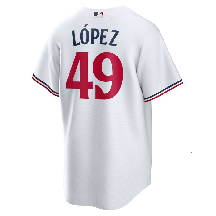 Pablo López Minnesota Twins Nike Home Replica Player Jersey - White