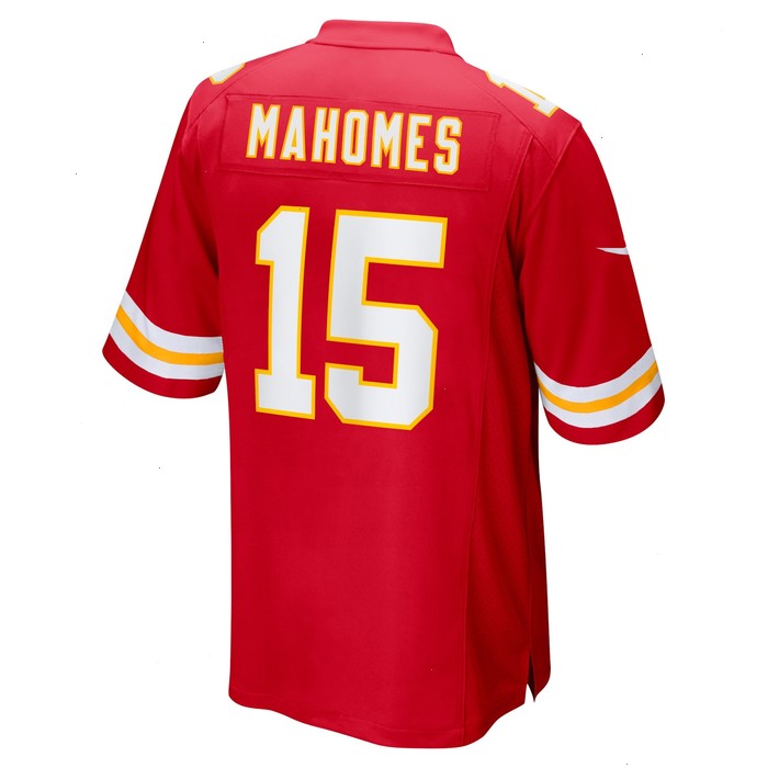 Patrick Mahomes Kansas City Chiefs Nike Super Bowl LVII Patch Game Jersey - Red