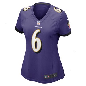 Patrick Queen Baltimore Ravens Nike Women's Game Player Jersey - Purple