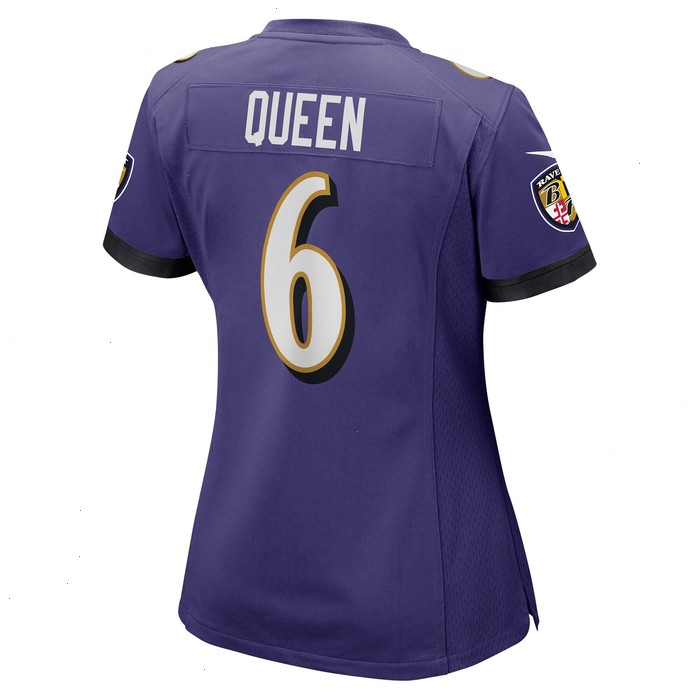 Patrick Queen Baltimore Ravens Nike Women's Game Player Jersey - Purple