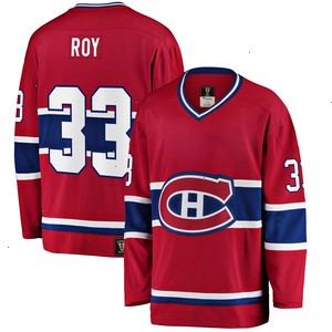 Patrick Roy Montreal Canadiens Fanatics Branded Premier Breakaway Retired Player Jersey - Red