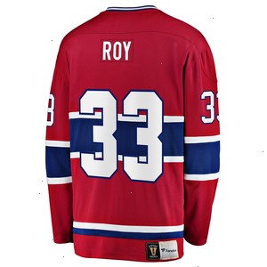 Patrick Roy Montreal Canadiens Fanatics Branded Premier Breakaway Retired Player Jersey - Red