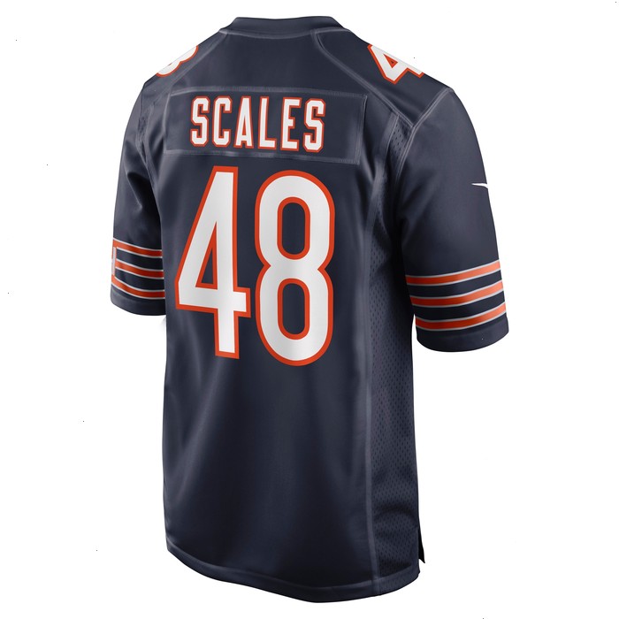 Patrick Scales Chicago Bears Nike Game Jersey - Navy