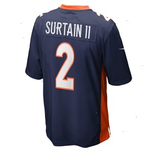 Patrick Surtain II Denver Broncos Nike Home Game Player Jersey - Navy