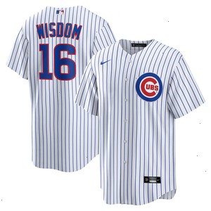 Patrick Wisdom Chicago Cubs Nike Home Replica Jersey - White