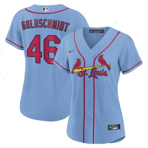 Paul Goldschmidt St. Louis Cardinals Nike Women's Alternate Replica Player Jersey - Light Blue