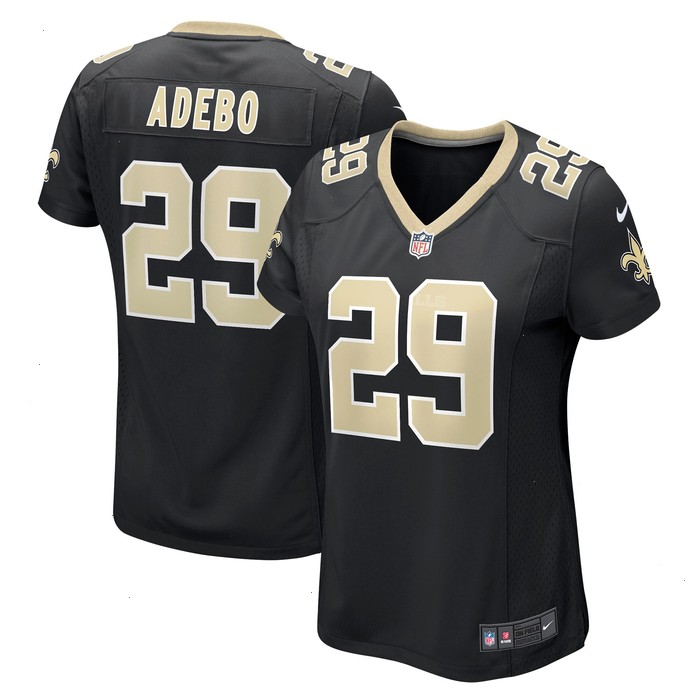 Paulson Adebo New Orleans Saints Nike Women's Game Jersey - Black