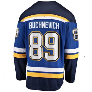 Pavel Buchnevich St. Louis Blues Fanatics Branded Home Breakaway Player Jersey - Blue