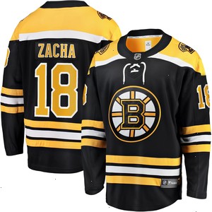 Pavel Zacha Boston Bruins Fanatics Branded Home Breakaway Player Jersey - Black