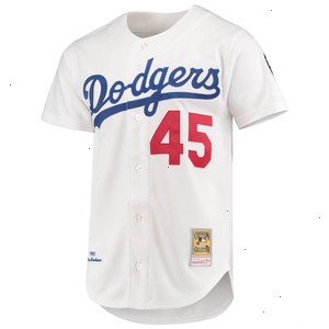 Pedro Martinez Los Angeles Dodgers Mitchell & Ness 1993 Cooperstown Collection Home Authentic Jersey - White