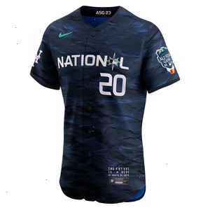 Pete Alonso National League Nike 2023 MLB All-Star Game Vapor Premier Elite Player Jersey - Royal