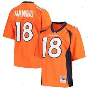 Peyton Manning Denver Broncos Mitchell & Ness Women's Legacy Replica Player Jersey - Orange