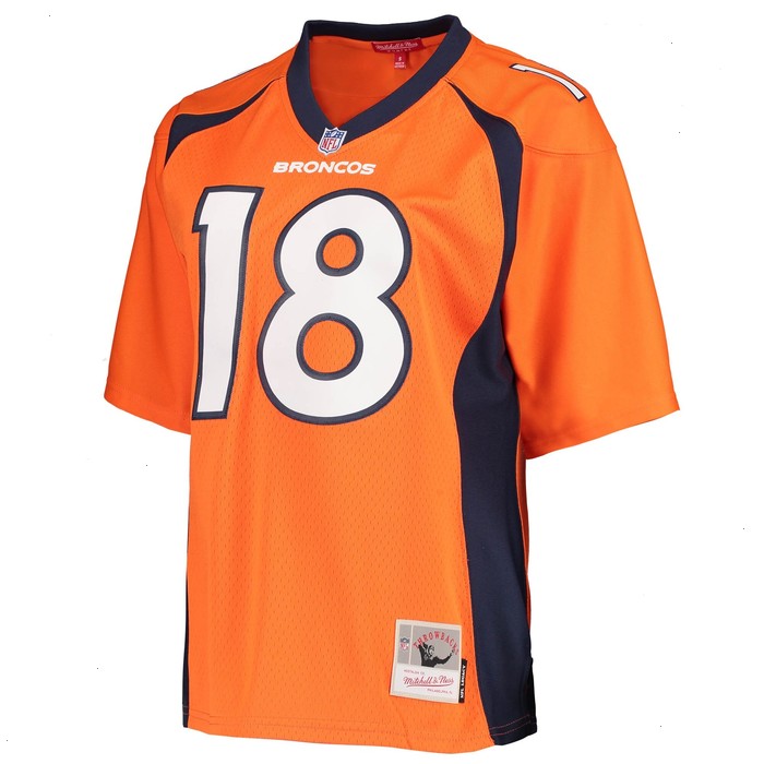 Peyton Manning Denver Broncos Mitchell & Ness Women's Legacy Replica Player Jersey - Orange