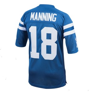 Peyton Manning Indianapolis Colts Mitchell & Ness 1998 Authentic Throwback Retired Player Jersey - Royal