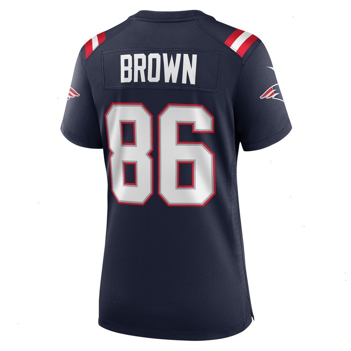 Pharaoh Brown New England Patriots Nike Women's Team Game Jersey - Navy