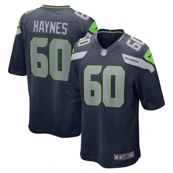 Phil Haynes Seattle Seahawks Nike Game Jersey - College Navy