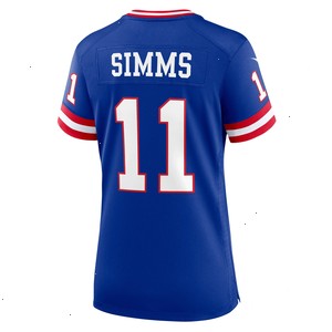 Phil Simms New York Giants Nike Women's Classic Retired Player Game Jersey - Royal