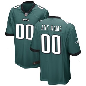 Philadelphia Eagles Nike Custom Game Jersey - Midnight Green