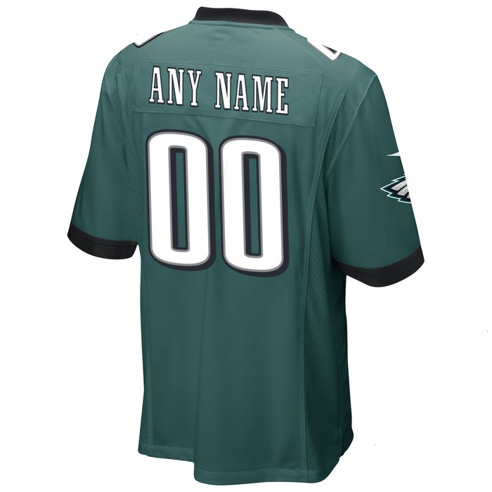 Philadelphia Eagles Nike Custom Game Jersey - Midnight Green