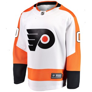 Philadelphia Flyers Fanatics Branded Away Breakaway Custom Jersey - White