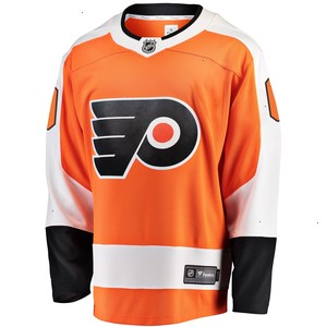 Philadelphia Flyers Fanatics Branded Home Breakaway Custom Jersey - Orange