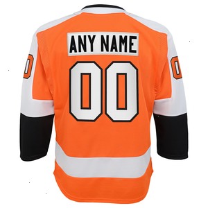 Philadelphia Flyers Youth Home Premier Custom Jersey - Orange