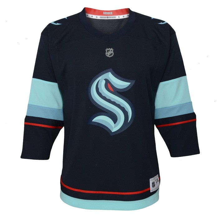 Philipp Grubauer Seattle Kraken Infant Home Replica Player Jersey - Deep Sea Blue