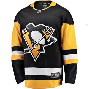 Pittsburgh Penguins Fanatics Branded Breakaway Home Jersey - Black