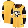 Pittsburgh Penguins Fanatics Branded Women's Alternate Breakaway Jersey - Gold