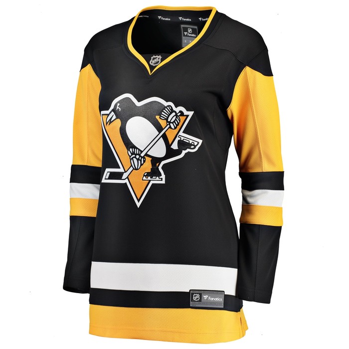 Pittsburgh Penguins Fanatics Branded Women's Breakaway Home Jersey - Black