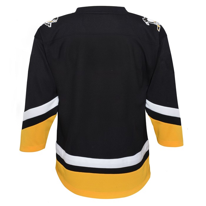 Pittsburgh Penguins Preschool 2021/22 Alternate Replica Jersey - Black