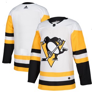 Pittsburgh Penguins adidas Away Authentic Blank Jersey - White