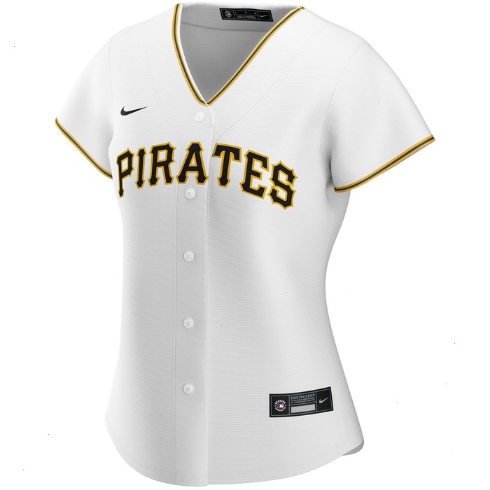 Pittsburgh Pirates Nike Women's Home Replica Custom Jersey - White