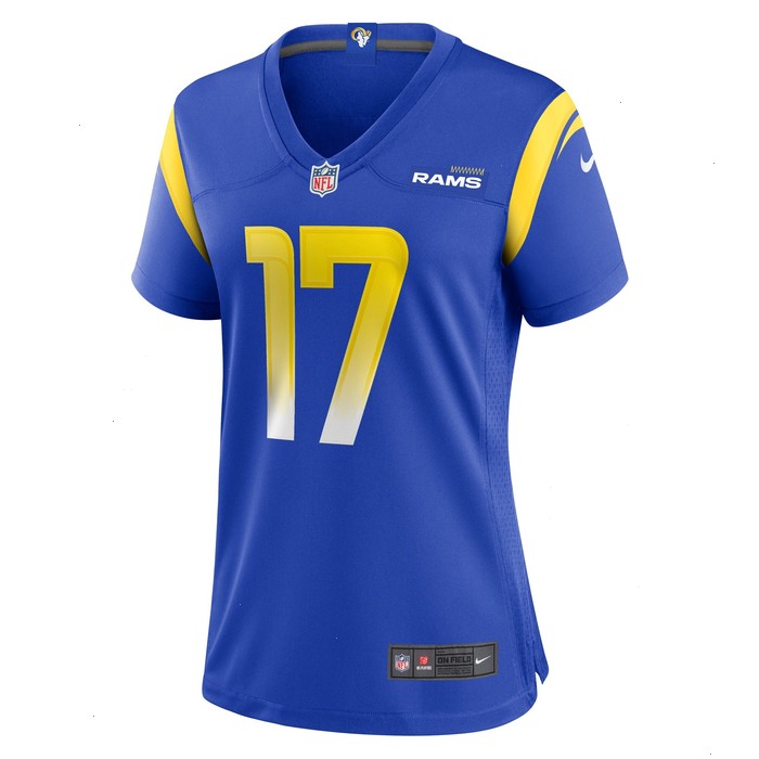 Puka Nacua Los Angeles Rams Nike Women's Home Game Jersey - Royal