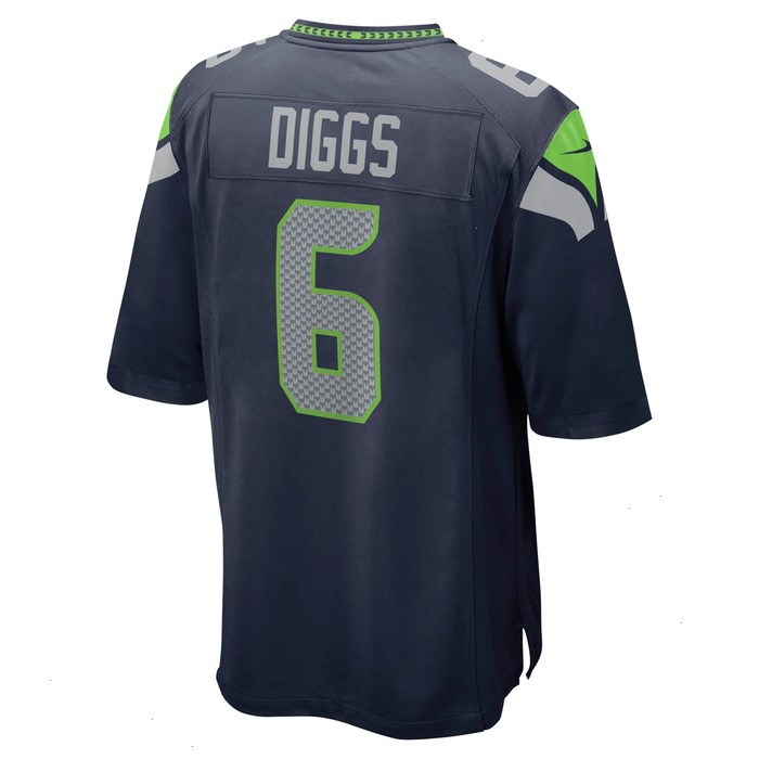 Quandre Diggs Seattle Seahawks Nike Game Jersey - College Navy