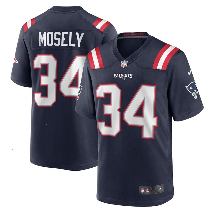 Quandre Mosely New England Patriots Nike Home Game Player Jersey - Navy