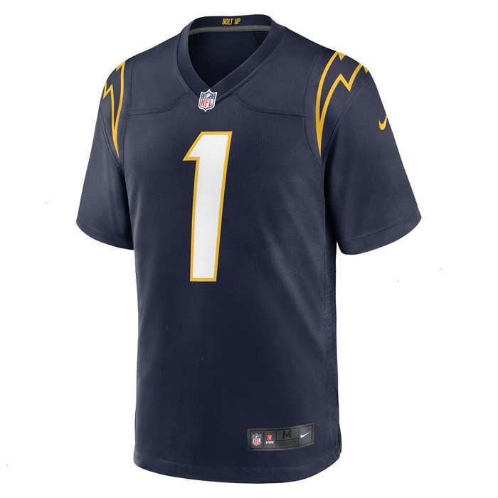 Quentin Johnston Los Angeles Chargers Nike Alternate Game Jersey - Navy