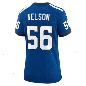 Quenton Nelson Indianapolis Colts Nike Women's Indiana Nights Alternate Game Jersey - Royal