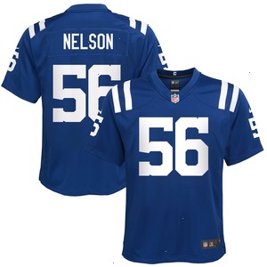 Quenton Nelson Indianapolis Colts Nike Youth Game Jersey - Royal V1