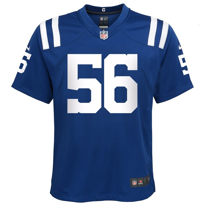 Quenton Nelson Indianapolis Colts Nike Youth Game Jersey - Royal V1