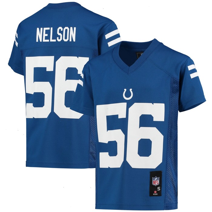 Quenton Nelson Indianapolis Colts Youth Replica Player Jersey - Royal