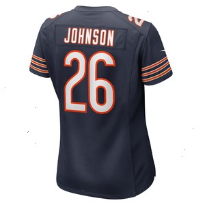 Quindell Johnson Chicago Bears Nike Women's Team Game Jersey - Navy V1