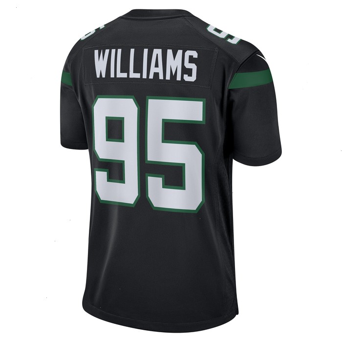 Quinnen Williams New York Jets Nike Alternate Game Player Jersey - Stealth Black