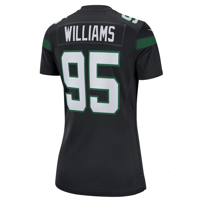 Quinnen Williams New York Jets Nike Women's Alternate Game Player Jersey - Stealth Black