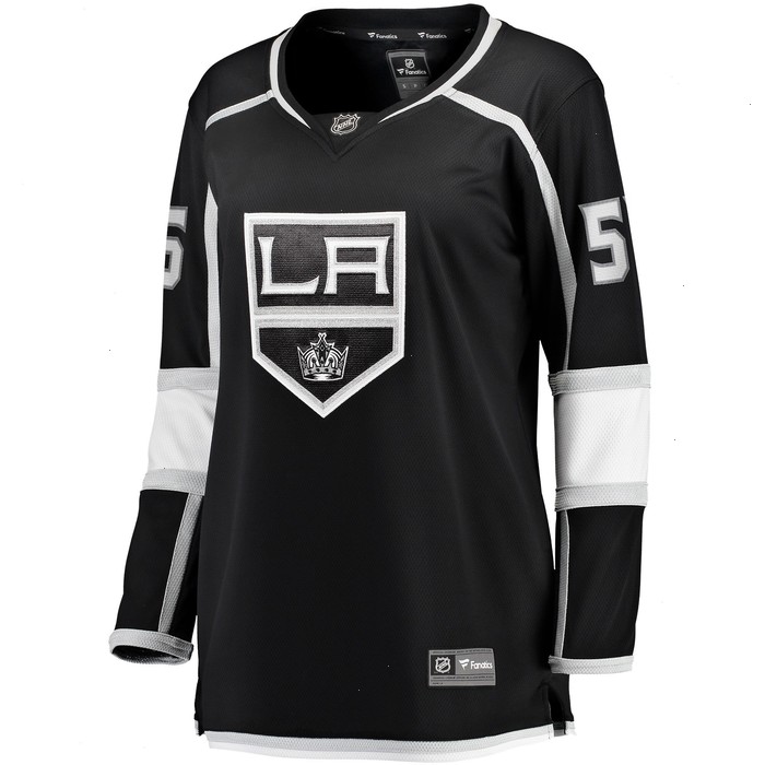 Quinton Byfield Los Angeles Kings Fanatics Branded Women's Home Breakaway Player Jersey - Black